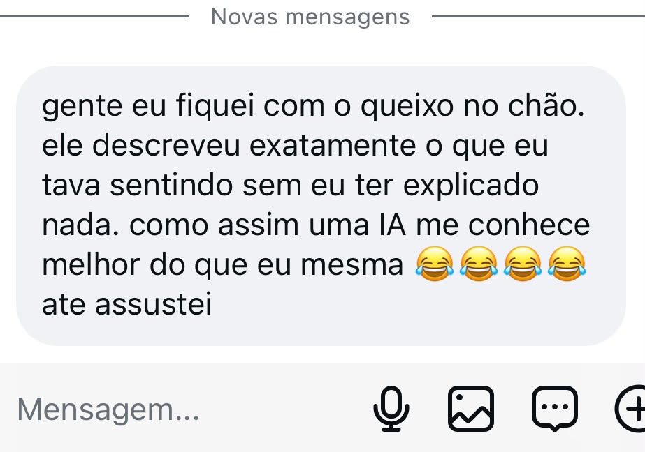 Depoimento 1 de cliente do Raio-X do Criador